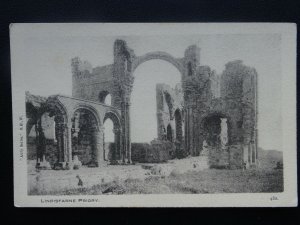 Northumberland LINDISFARNE PRIORY The Holy Island - Old Postcard