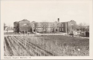 Dauphin Manitoba Collegiate School MB Unused PECO Postcard E88