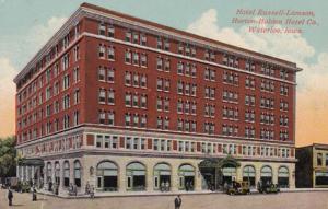 Iowa Waterloo Hotel Russell-Lamson 1920