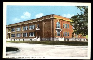 PEI Prince Edward Island SUMMERSIDE High School ~ WB PECO