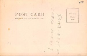 Library Marengo IA USA Postcard