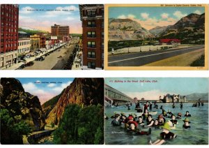 USA UTAH UT 83 Vintage Postcards (L2616)