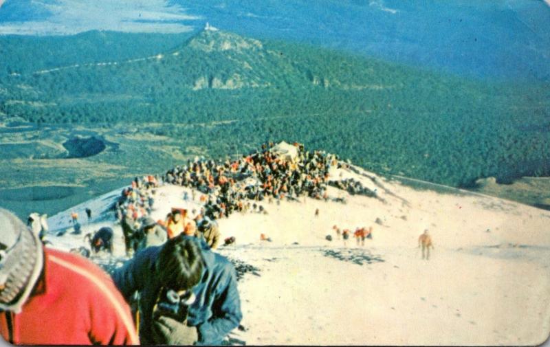 Mexico Amecameca Popocatepeti Volcano 1977