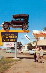 Minden Nebraska Pioneer Village Elmer Entrance Vintage Postcard K91576