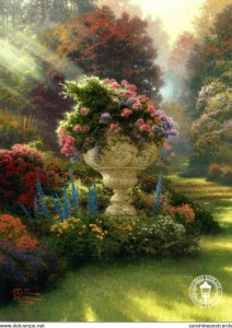 Thomas Kincade The Garden Of Hope Gardens Of Light II