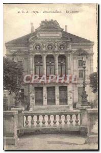 Postcard The Old Angouleme Theater