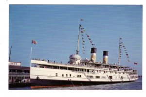 SS Cayuga, Steamship, Toronto Pier, Ontario 1954