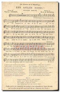 Old Postcard The Black Eagles Mauritius Boukay