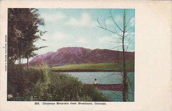 Colorado Cheyenne Mountain From Broadmoor