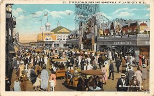 Steeplechase Pier and Boardwalk Atlantic City, New Jersey  