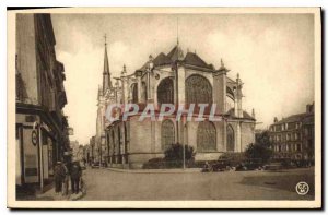 Old Postcard Montargis L'Eglise Sainte Madeleine