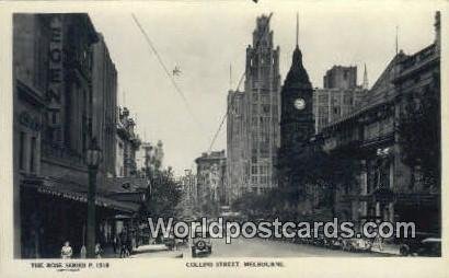 Collins Street Melbourne Australia Unused 