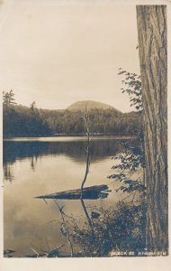 RPPC Black Bear Mountain from Sixth Lake nr Inlet NY Adirondacks New York pm1913