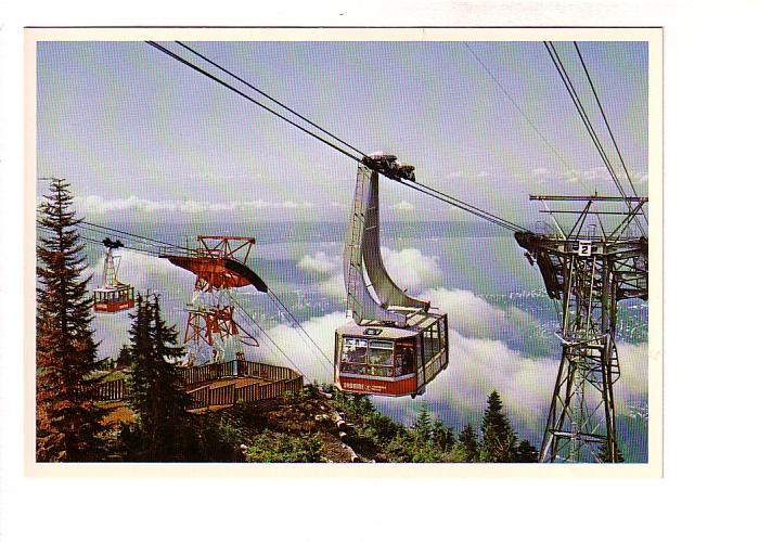 Skyride, Grouse Mountain, North Vancouver, British Columbia, Photo Christophe...