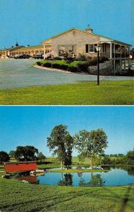 Willow Street Pennsylvania Valley Motor Inn Multiview Vintage Postcard K96897