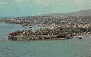 Aerial View of Fort-de-France and Fort St. Louis Martinique Unused 