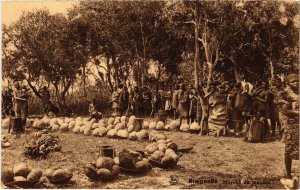 PC KIMPEMBA MARCHE DU MANIOC ETHNIC TYPES BELGIAN CONGO (a30819)