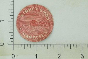 1880's Kinney Bros Cigarettes Victorian Trade Card #3 P135