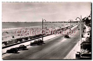 Postcard Old Pornichet The Embankment The Beach and view to La Baule