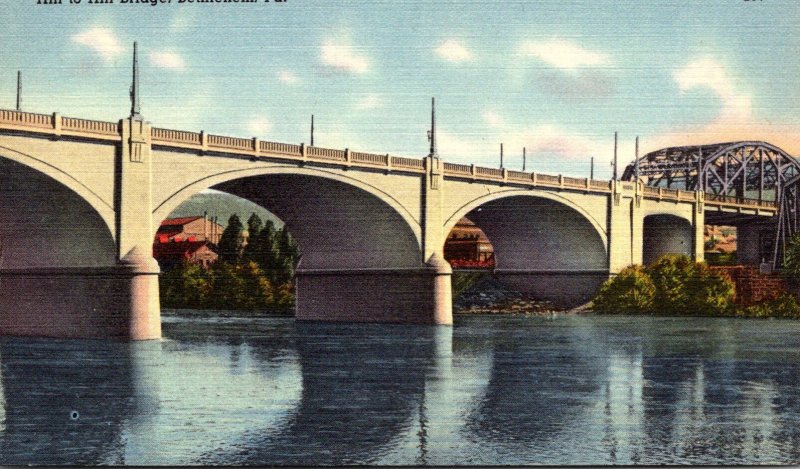 Pennsylvania Bethlehem Hill To Hill Bridge