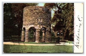 Old Stone Mill Touro Park Newport Rhode Island RI 1909 UDB Postcard R15