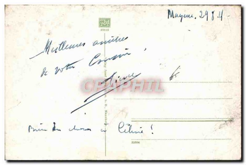 Postcard Old Jungfernsprung Plaieer im Wald