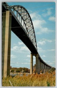 Chesapeake City Maryland US Highway 213 Bridge Postcard E23