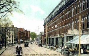 Main St. in Auburn, Maine