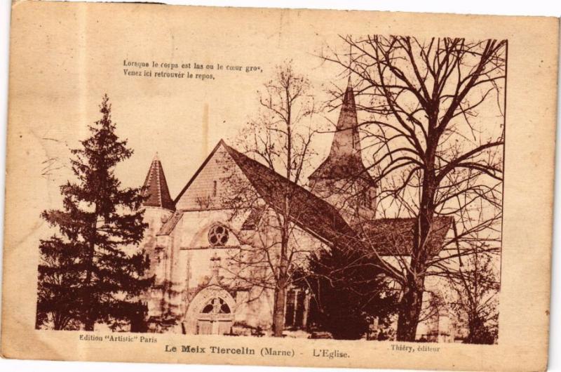 CPA Le Meix Tiercelin (Marne) - L'Église (245367)