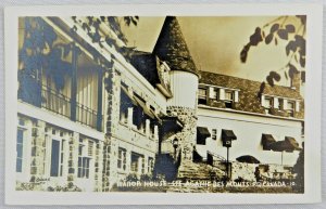 Manor House La Caleche Ski Lodge Des Monts P.Q. Canada- Vintage Postcard