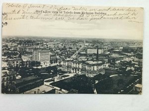 Vintage Postcard 1907 Bird's Eye view of Toledo from Nicholas Building OH Ohio