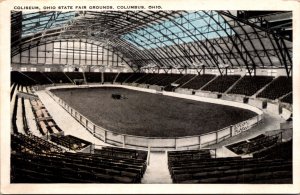 Postcard Coliseum, Ohio State Fair Grounds in Columbus, Ohio