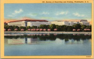 postcard Washington DC - Bureau of Engraving and Printing