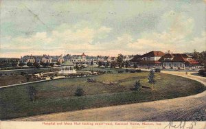 Hospital & Mess Hall National Home Marion Indiana 1909 postcard