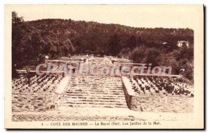 Postcard Old Rayol Gardens From Sea