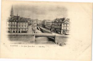 CPA NANTES - La Quai Jean-Bart (222699)