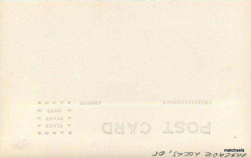 CASCADE LOCKS OREGON Washington Bridge of Gods Columbia Hwy RPPC Postcard 11789