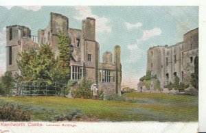 Warwickshire Postcard - Kenilworth Castle - Leicester Buildings - Ref TZ1335