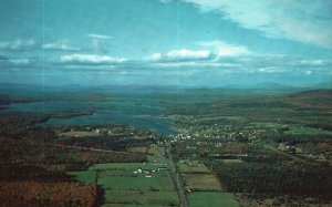 Postcard Moosehead Lake Air View in Color by Ray Goodrich Greenville Maine ME 