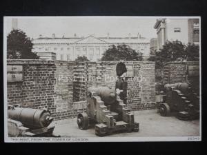 London THE MINT FROM THE TOWER OF LONDON - Old Postcard by B.P. Co Ltd 25343