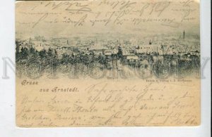 428379 GERMANY Gruss aus Arnstadt 1898 year RPPC