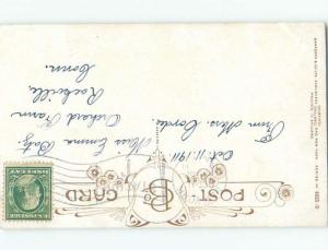 Bamforth Religious KIDS OUTSIDE THE CHURCH AC6670