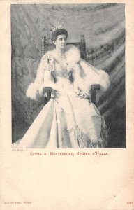 Queen of Italy Elena of Montenegro Royalty Vintage Postcard AA68641