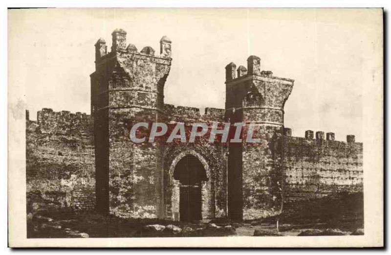 VINTAGE POSTCARD Rabat Carries Kasbah Of Chellah Xlll E S