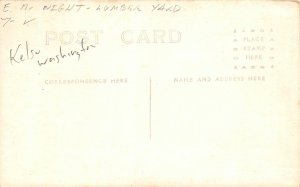 J14/ Kelso Washington RPPC Postcard c1910 E.A. Knight Lumber Yard  256