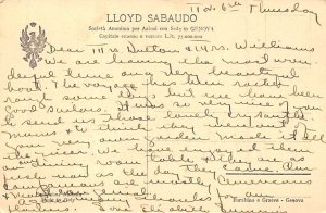 SS Conte Rosso Conte Verde Lloyd Sabaudo Ship Line Ship 