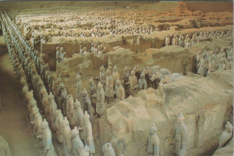 China Postcard - Pit No 1, Military Battle Formation, Terracotta Army  RR13340 