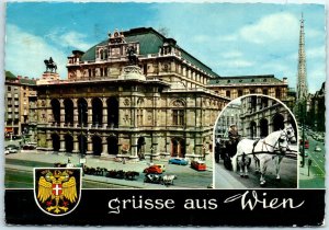 M-12482 The Opera-House Vienna Austria