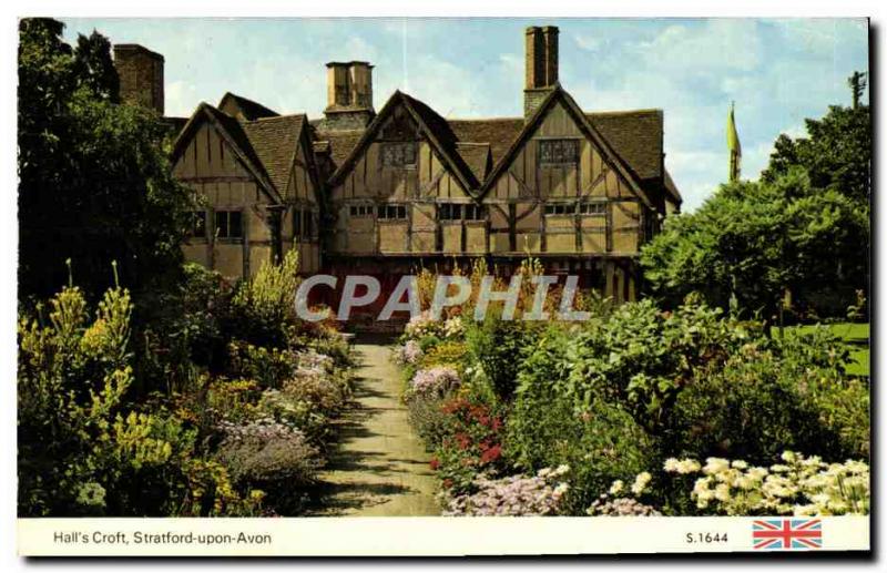 Postcard Modern Hall & # 39s Croft Stratford Upon Avon