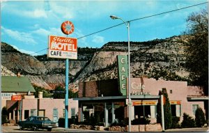 Postcard UT Orderville Starlite Motel & Cafe Highway 89 1970s K53